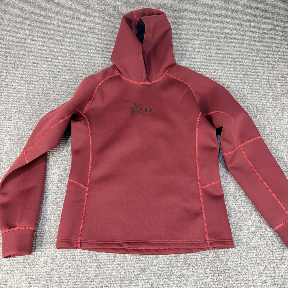 Kutting Weight Hoodie Adult Small Burgundy V4 Neoprene Sauna Neoprene Fitness